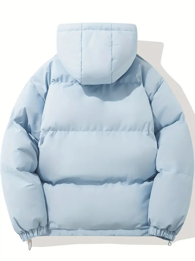 Veste d'hiver matelassée classique à capuche