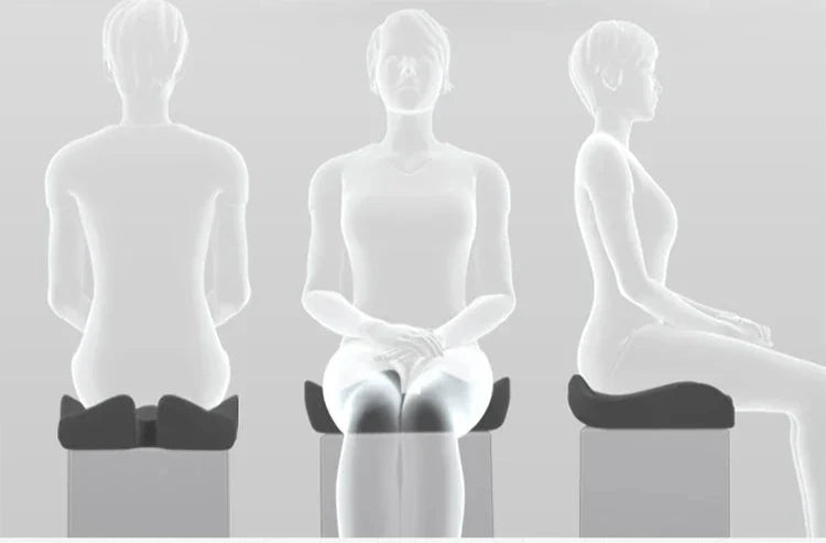 ErgoConfort™ Coussin d'Assise à Soulagement de Pression