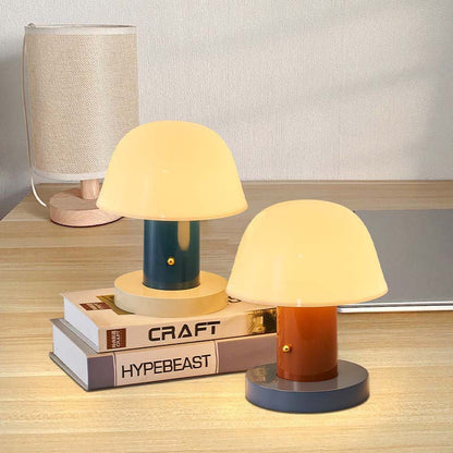Lampe champignon élégante à éclairage fantaisiste LED