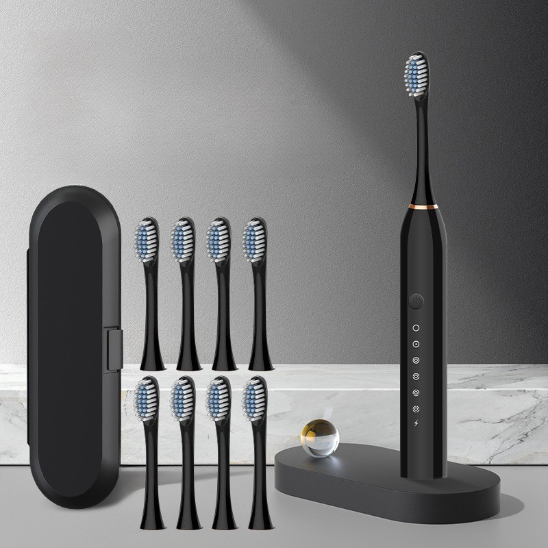 GlowSmile™ – Brosse à Dents Sonique Rechargeable avec Modes Multiples