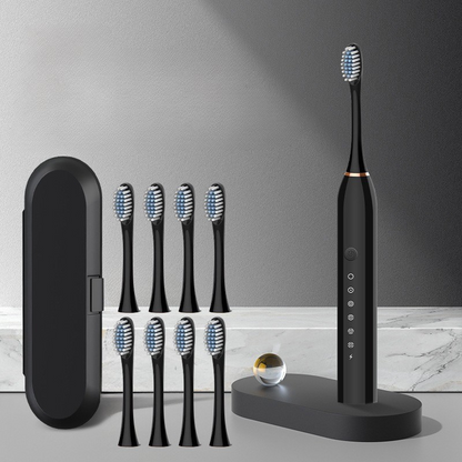 GlowSmile™ – Brosse à Dents Sonique Rechargeable avec Modes Multiples