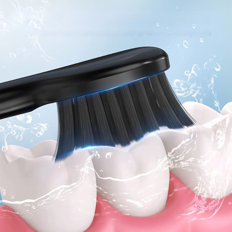 GlowSmile™ – Brosse à Dents Sonique Rechargeable avec Modes Multiples
