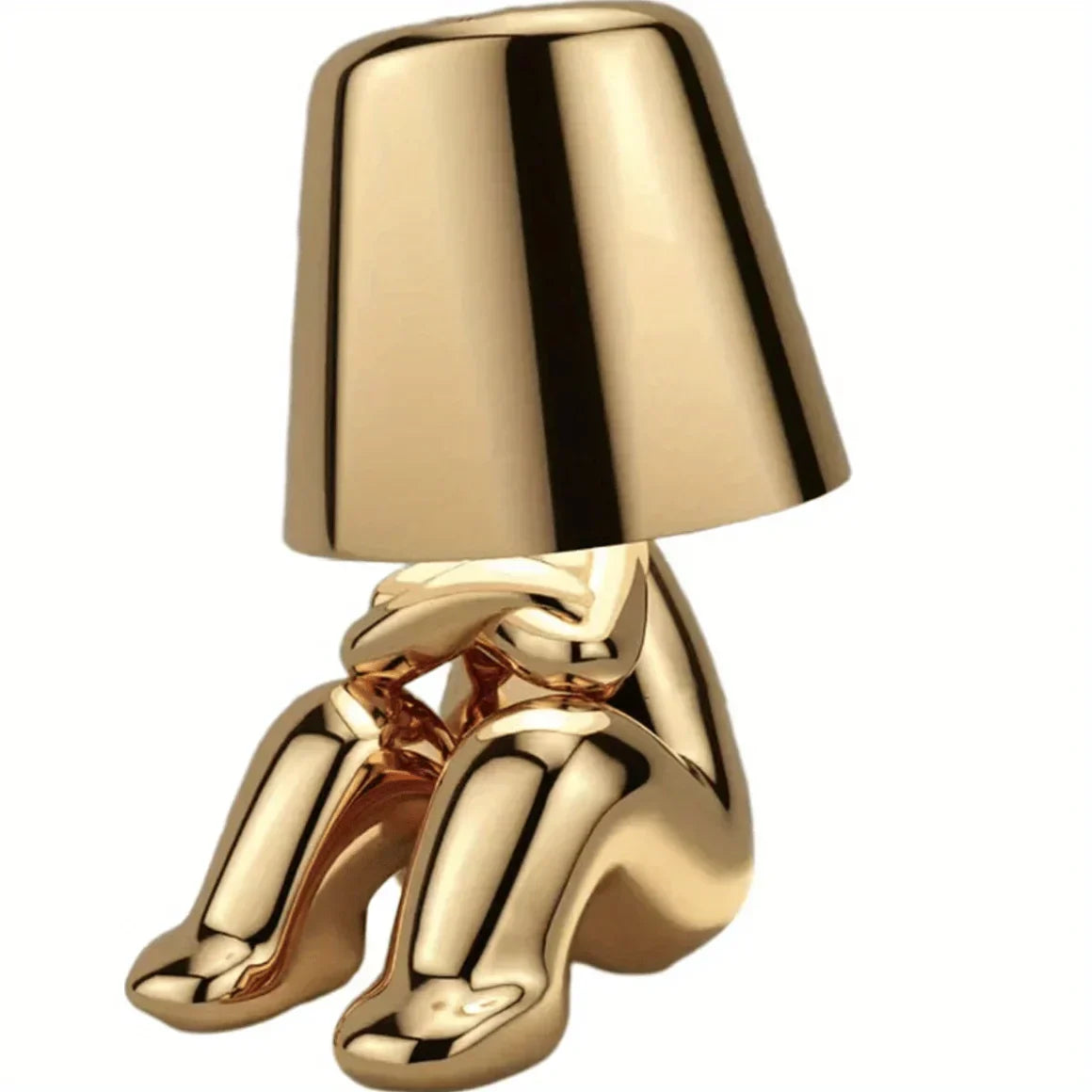 Lampe de Table Élégante en Or