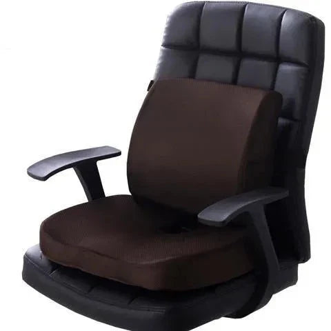 Coussin de soutien lombaire en mousse ergonomique