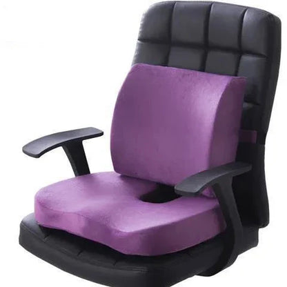 Coussin de soutien lombaire en mousse ergonomique