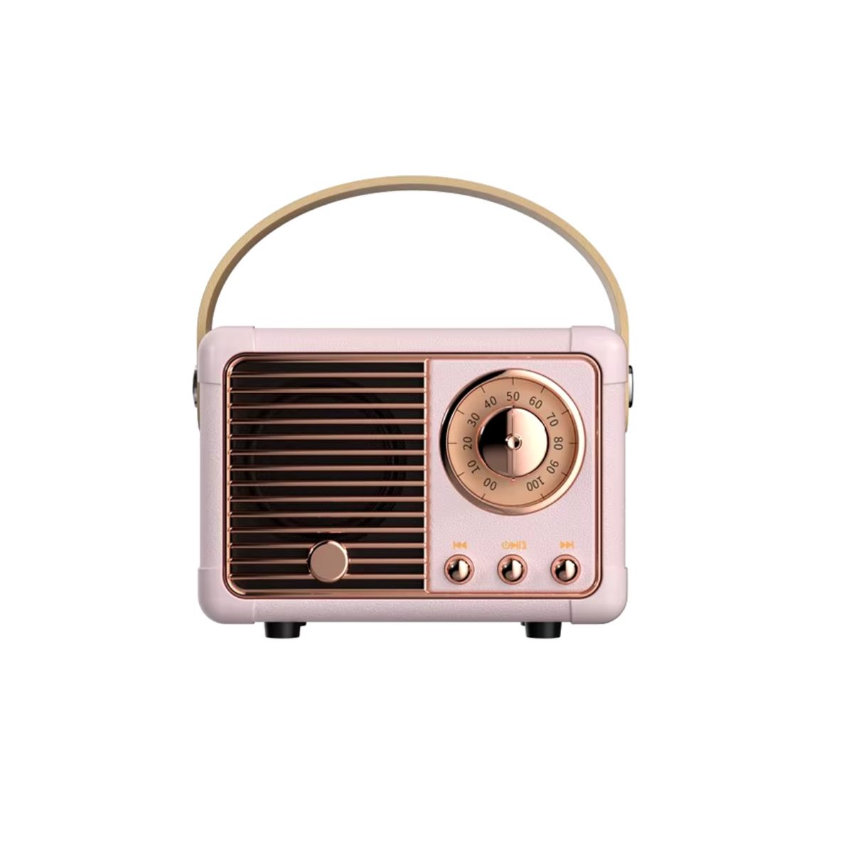 Haut-parleur Bluetooth portable au design rétro