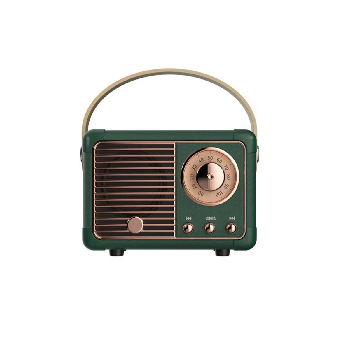 Haut-parleur Bluetooth portable au design rétro