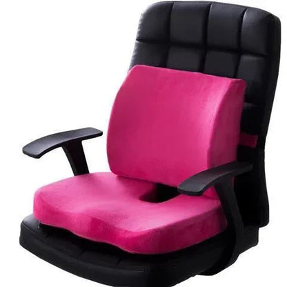 Coussin de soutien lombaire en mousse ergonomique