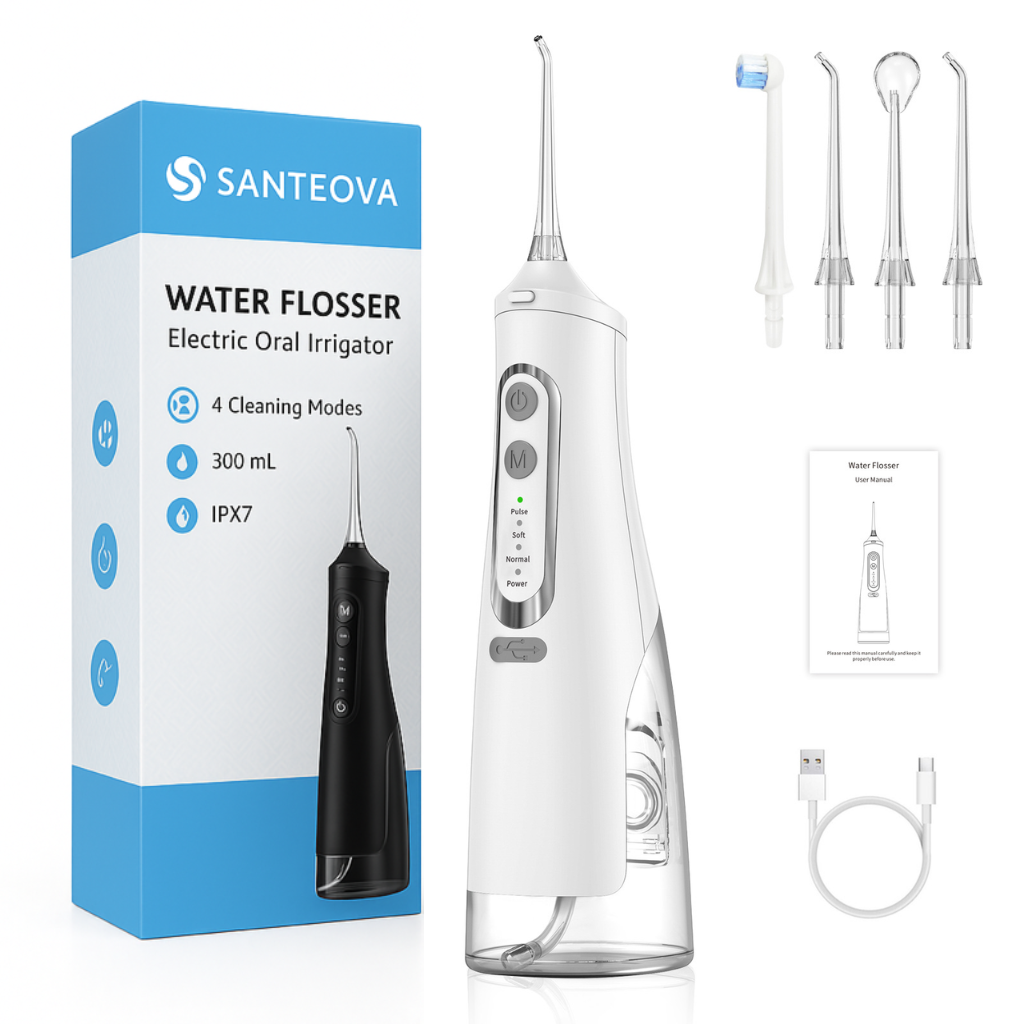 Hydrova™ – Jet Dentaire Portable IPX7 Rechargeable