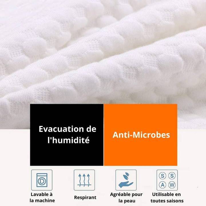 NeckEase™ – Oreiller Cervical Ergonomique à Mémoire de Forme