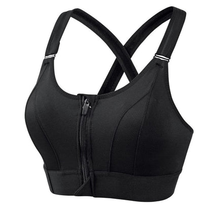 Brassière de sport réglable en tissu confortable