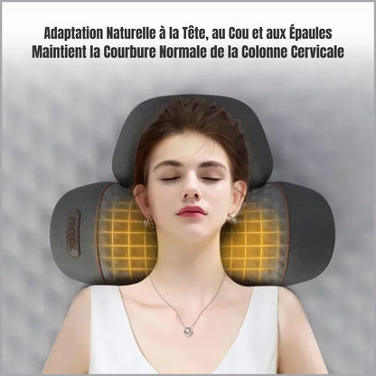 Oreiller Cervical Chauffant et Massant