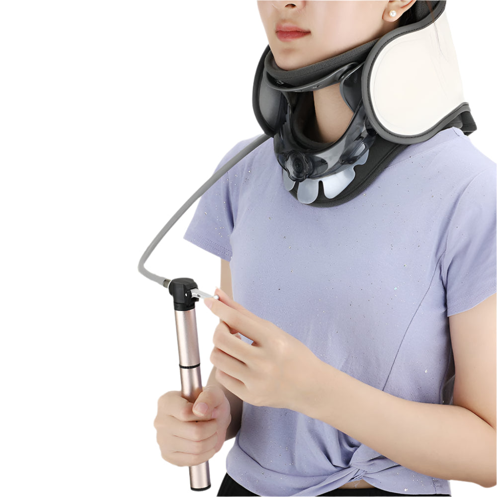 OrthoAir™ – Attelle Cervicale Gonflable Ajustable & Ergonomique