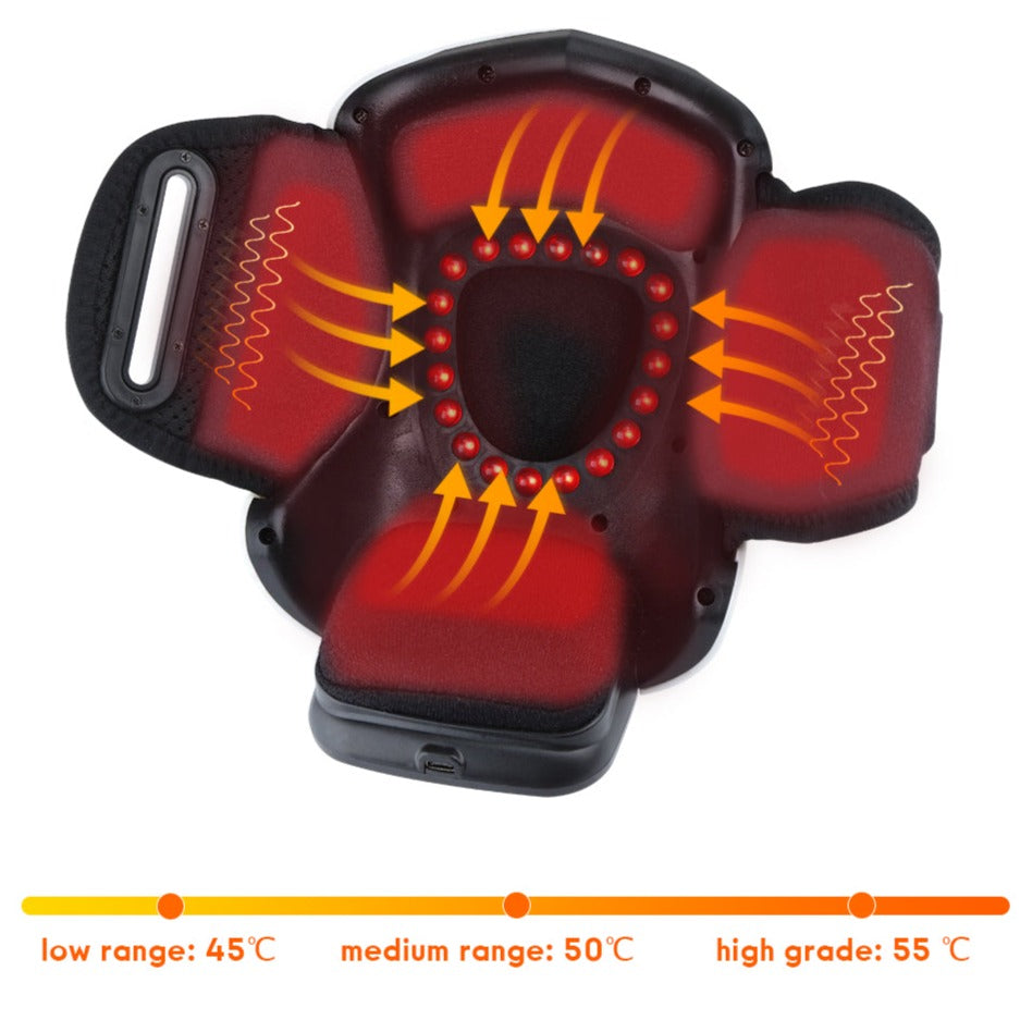 OrthoFlex™ – Masseur de Genoux Chauffant & Relaxant pour un Confort Optimal