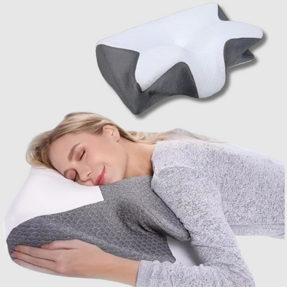 Oreiller ConfortOrthopédique à Mémoire de Forme pour un Sommeil Réparateur - Santeova