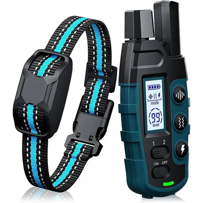 Collier Anti-Aboiement pour Chien Étanche et Réchargeable