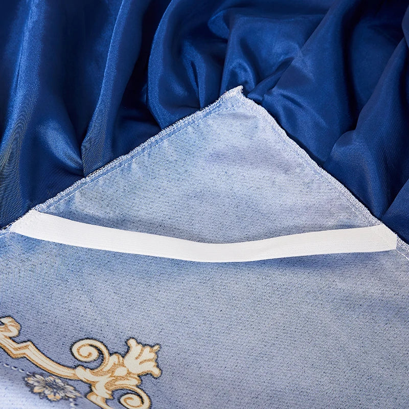 Jupe de lit en velours de soie européenne