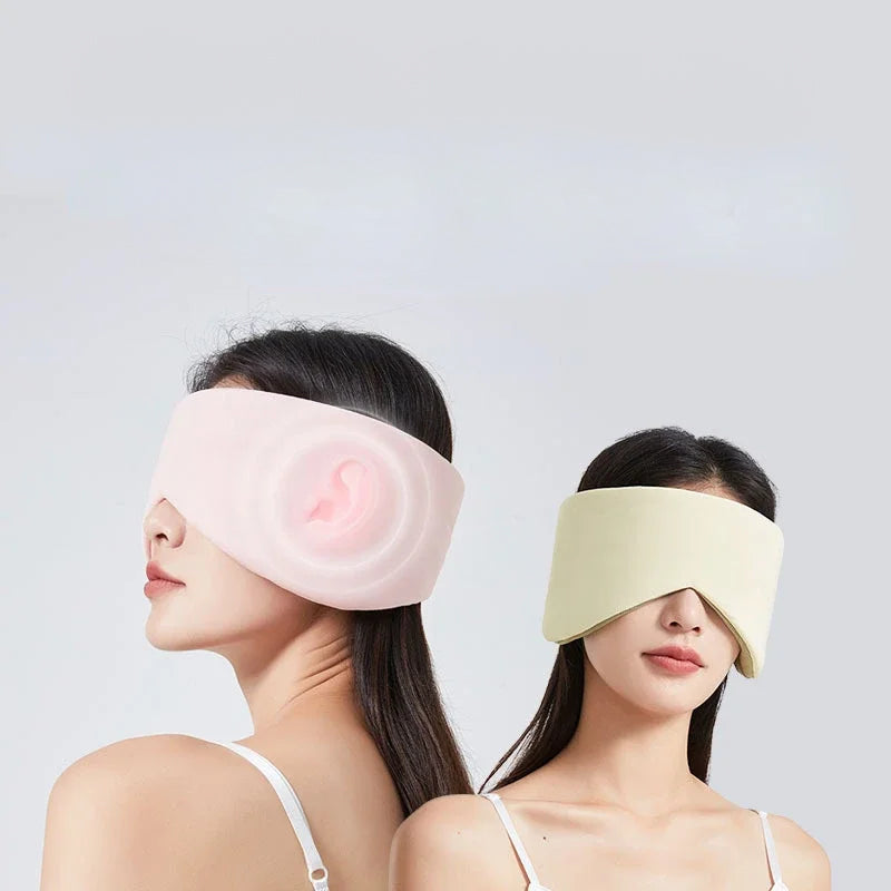 Masque de sommeil double-face en soie SilkCool