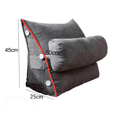 ReadLuxe™ – Coussin de Lecture Ergonomique avec Soutien Lombaire