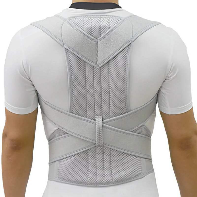 Correcteur de posture réglable à barre en alliage
