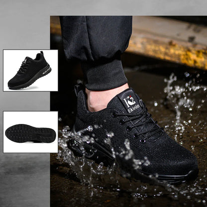 Chaussures de sécurité légères à coussin d'air antidérapantes
