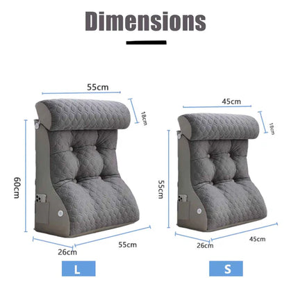 LiseThera™ – Coussin de Lecture Ergonomique pour Lit, Soutien & Confort