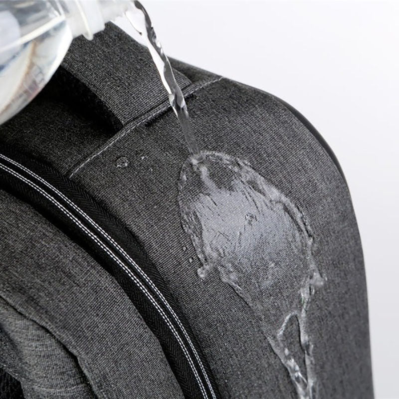 Sac à dos anti-vol robuste en polyester pour voyage et travail