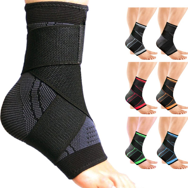 Attelle de cheville stabilisatrice légère ajustable