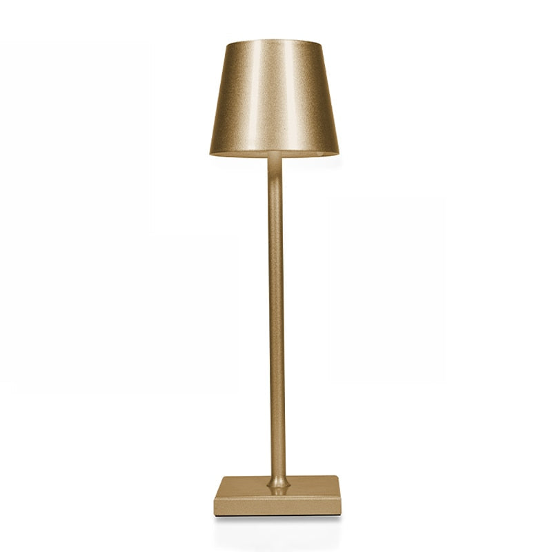 Lampe de table rechargeable sans fil à éclairage LED
