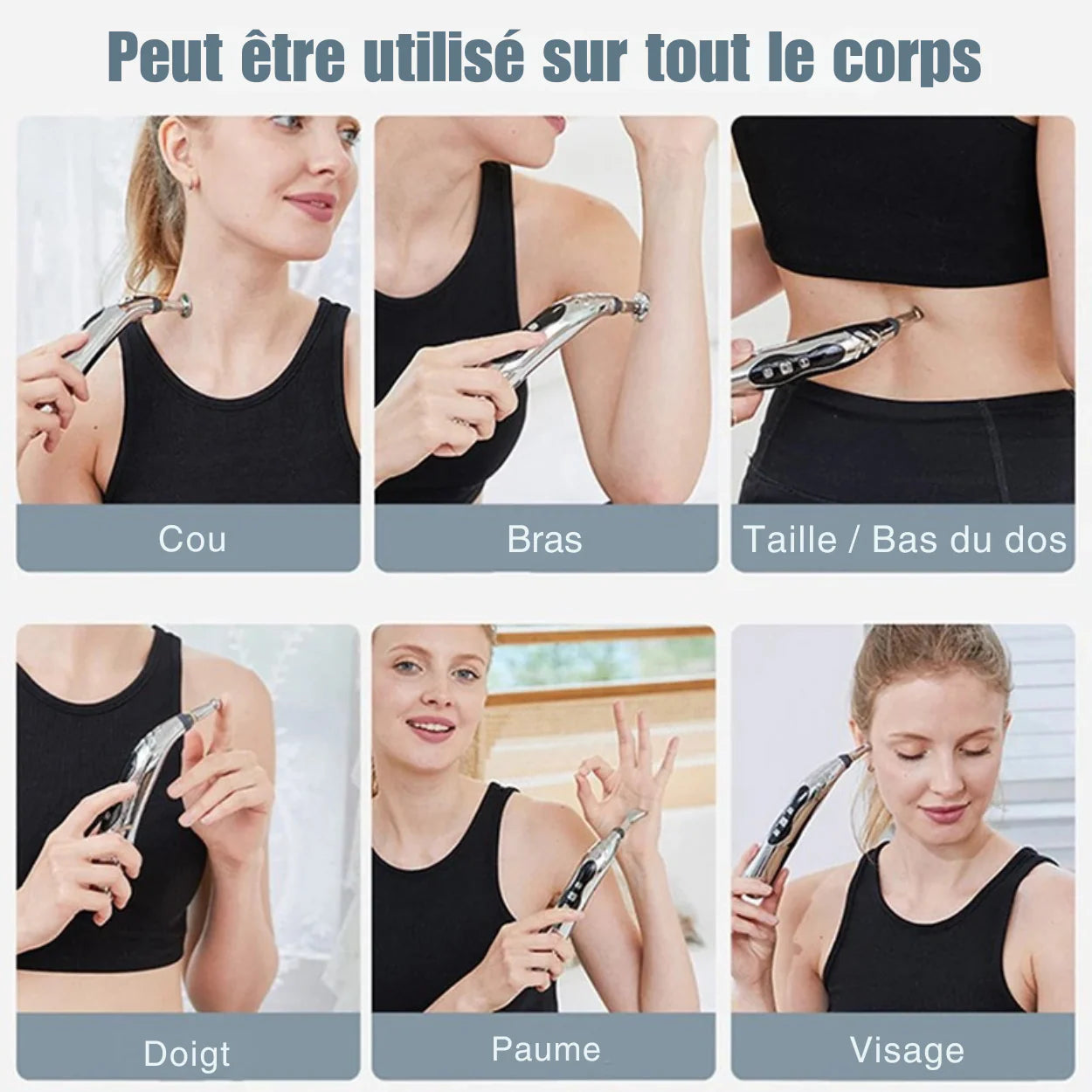 Stylo d’Acupuncture Énergétique à Impulsions