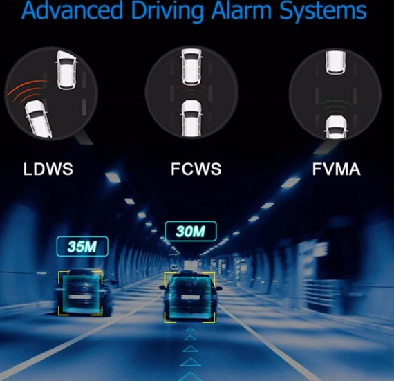 Caméra de voiture Wi-Fi Full HD 1080p compacte