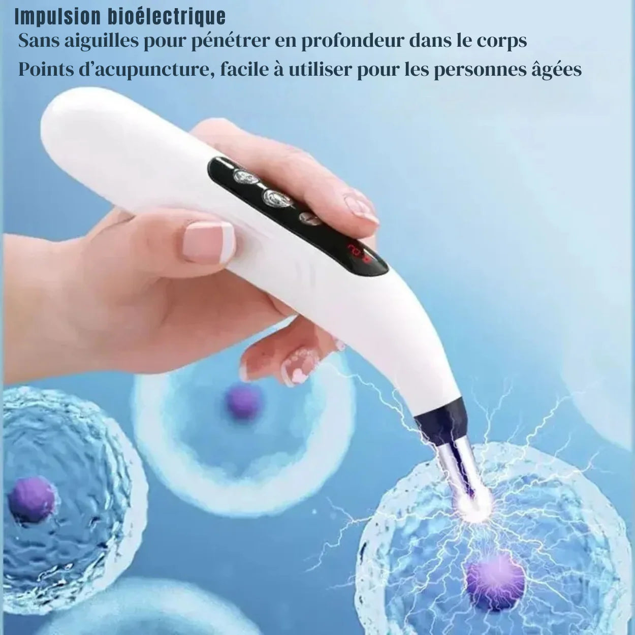 Stylo d’Acupuncture Électrique 5 en 1