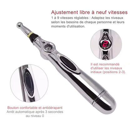 Stylo Acupuncture Électronique Soulagement Naturel