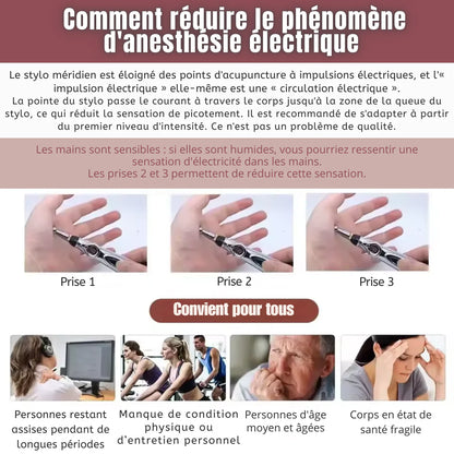 Stylo Acupuncture Électronique Soulagement Naturel