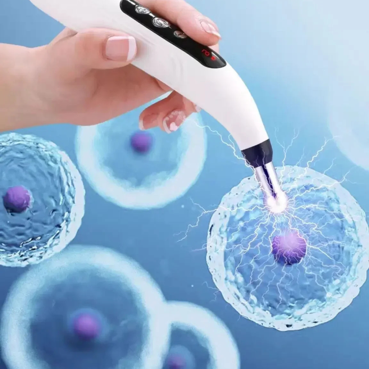 Stylo d’Acupuncture Électrique 5 en 1