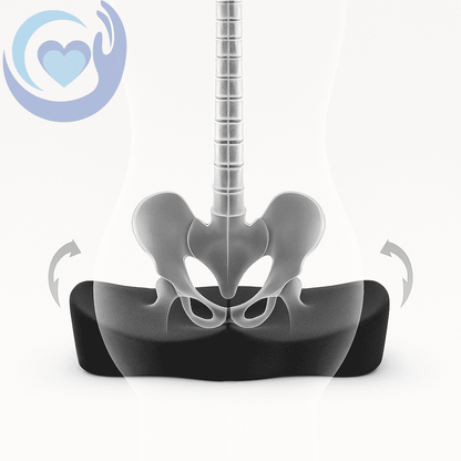 ErgoConfort™ – Coussin d'Assise à Soulagement de Pression