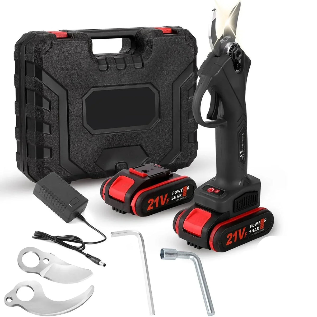 Sécateur électrique sans fil professionnel rechargeable