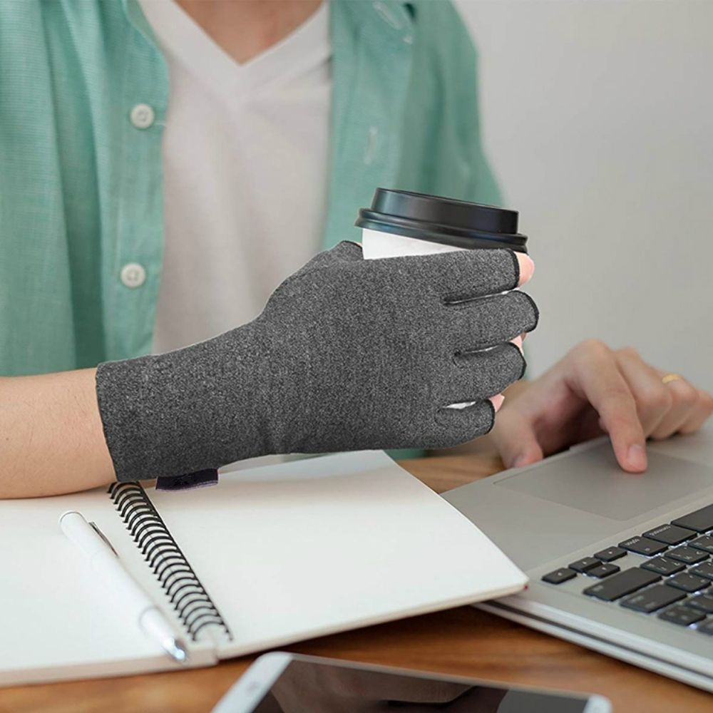 Gants de compression thérapeutiques en tissu élastique