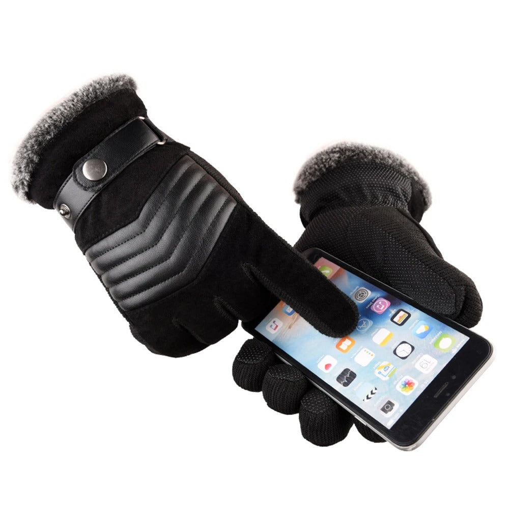 Gants en cuir souple décontractés