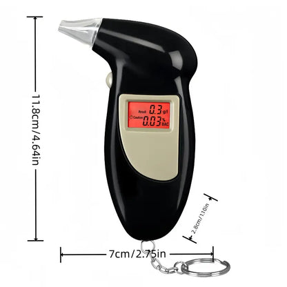 AlcoSense™ – Éthylotest Électronique Numérique Portable Précis et Rapide