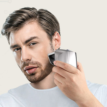 Rasoir électrique étanche à LED avec tête nez et barbe supplémentaire