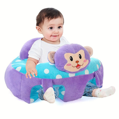 Fauteuil Enfant Peluche Éléphant - Siège Confortable et Ludique