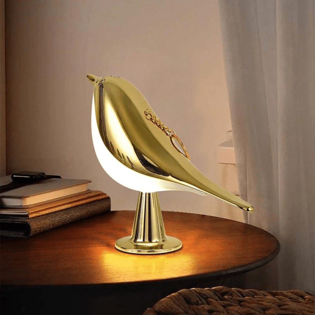 Lampe de chevet tactile design oiseau LED