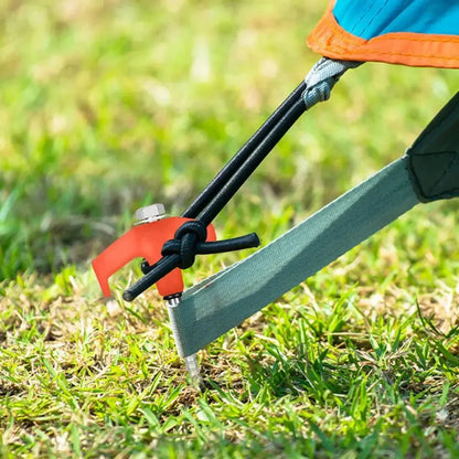 Piquets de tente résistants à visser en acier