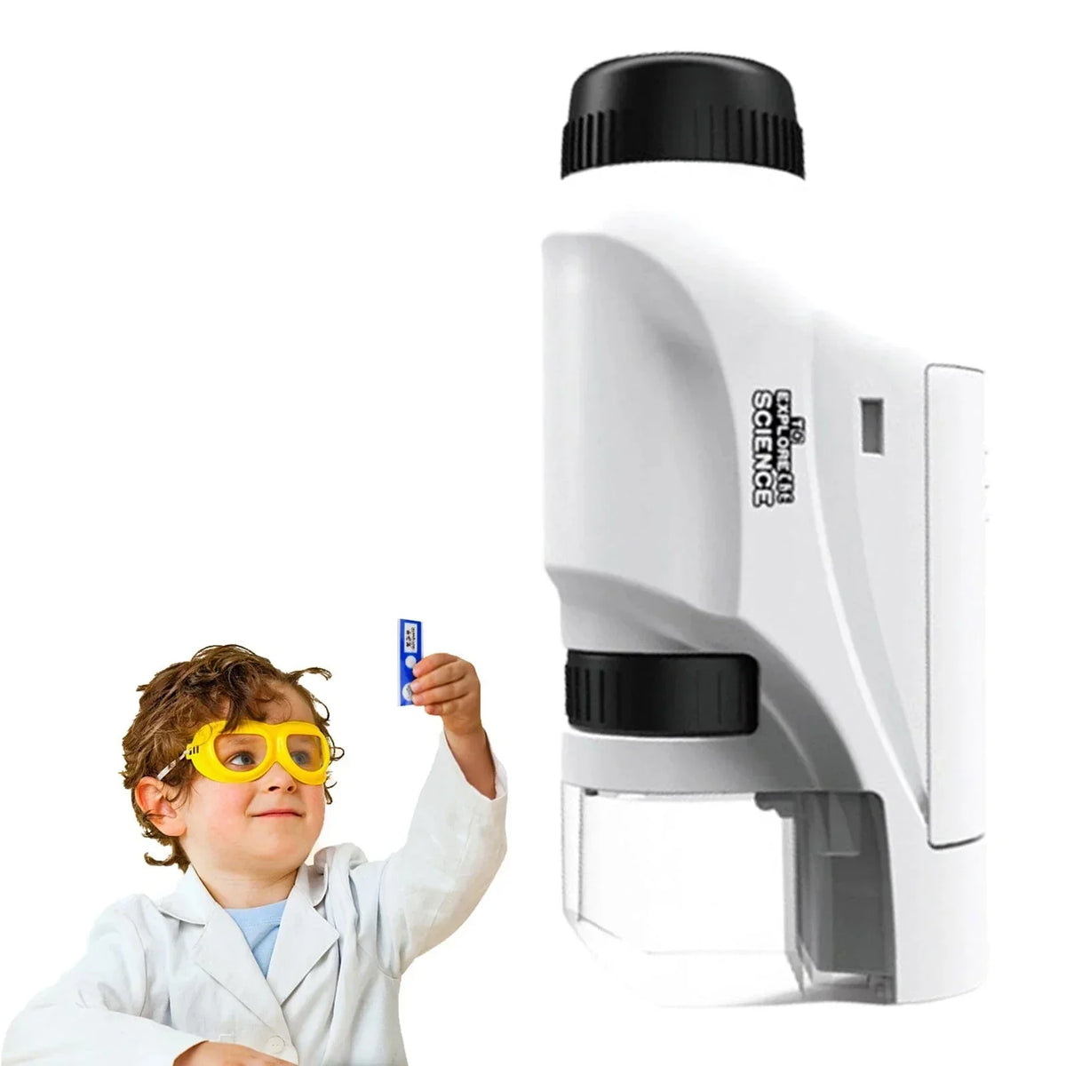 Microscope de poche puissant à grossissement élevé