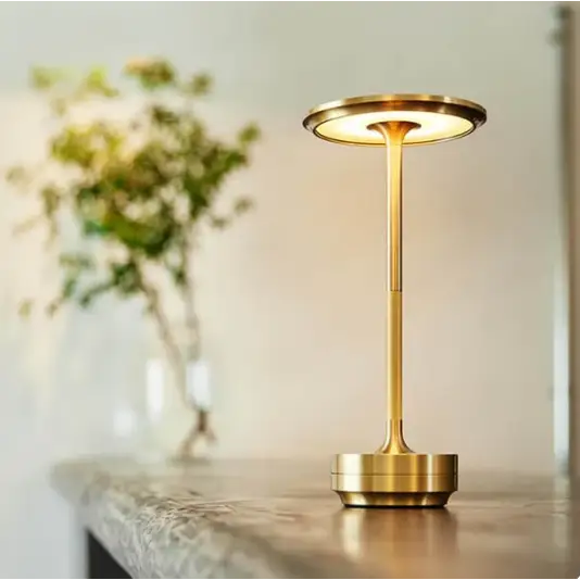 Lampe de table sans fil à intensité réglable LED