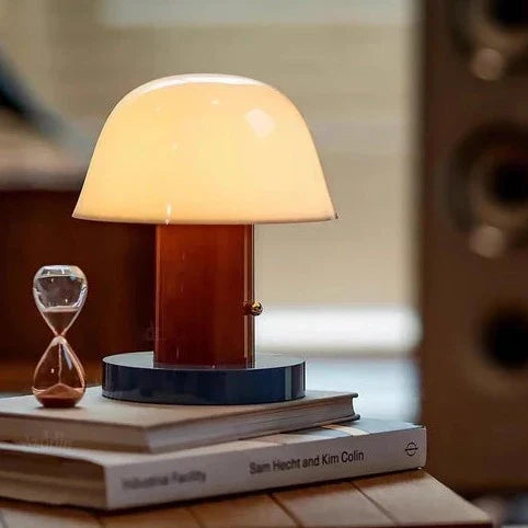 Lampe champignon élégante à éclairage fantaisiste LED