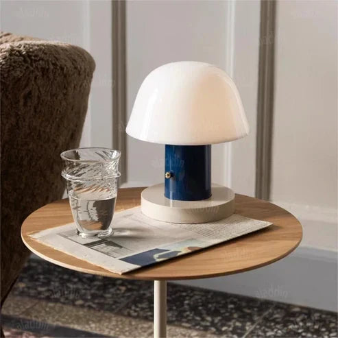 Lampe champignon élégante à éclairage fantaisiste LED