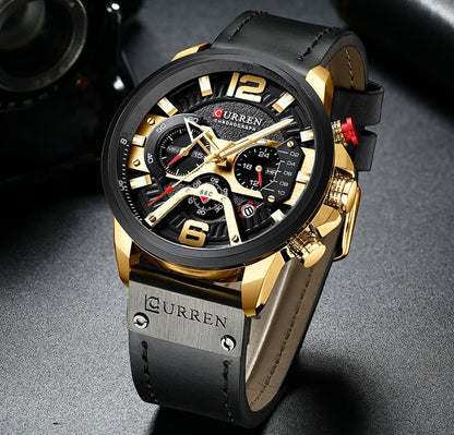 Montre-bracelet Homme Élégant Design Luxe