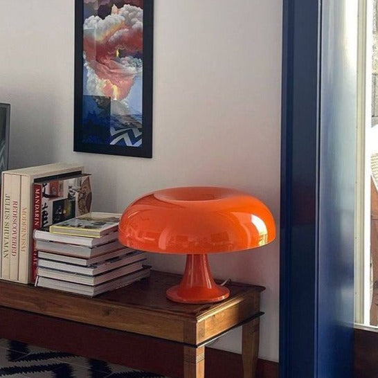 Lampe champignon LED design nordique